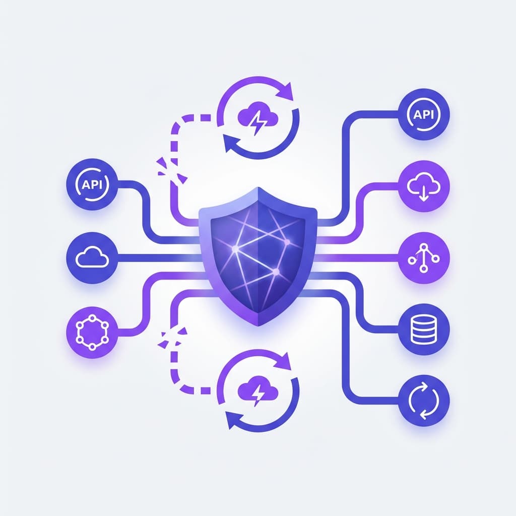 Reliable Third-Party API Integration illustration